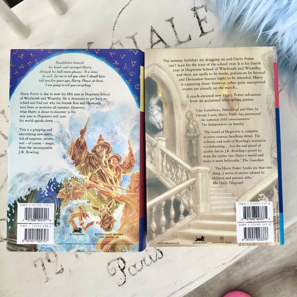 Harry Potter, Vintage, Hardcover, Book Set, 5 Books, Nice Condition - Picture 5 of 12